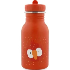 Trixie Botella Acero Loro 350ml ·* Botellas De Agua De Acero|Botellas De Agua Para El Cole·Botellas De Acero