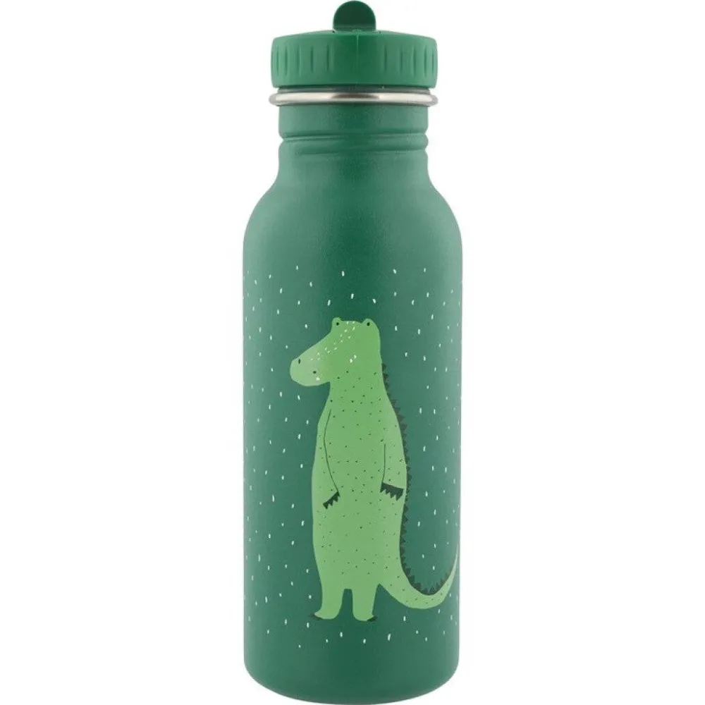 Trixie Botella Acero Mr. Crocodile 500ml ·* Botellas De Agua De Acero|Botellas De Agua Para El Cole·Botellas De Acero
