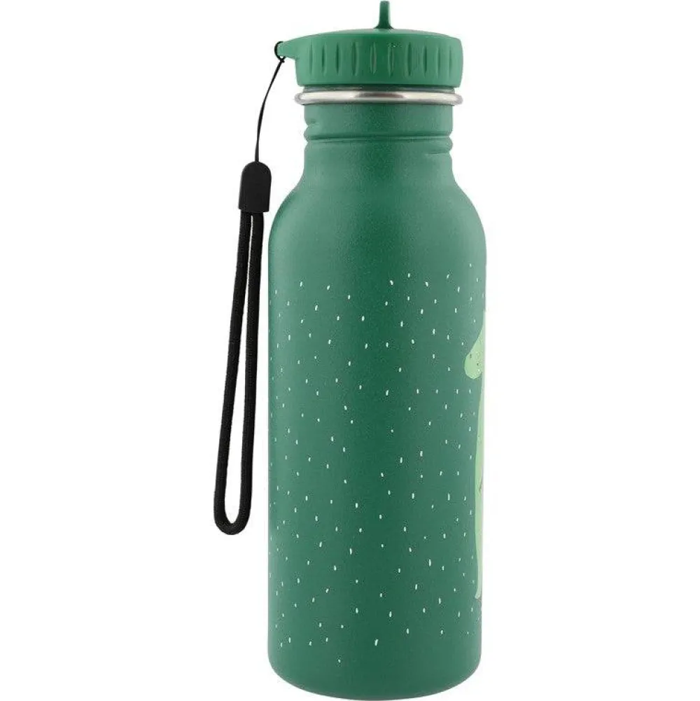 Trixie Botella Acero Mr. Crocodile 500ml ·* Botellas De Agua De Acero|Botellas De Agua Para El Cole·Botellas De Acero
