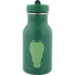 Trixie Botella Acero Mr. Crocodile 350ml ·* Botellas De Agua De Acero|Botellas De Agua Para El Cole·Botellas De Acero