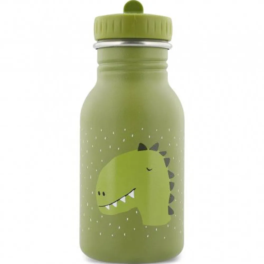 Trixie Botella Acero Mr. Dino 350ml ·* Botellas De Agua De Acero|Botellas De Agua Para El Cole·Botellas De Acero