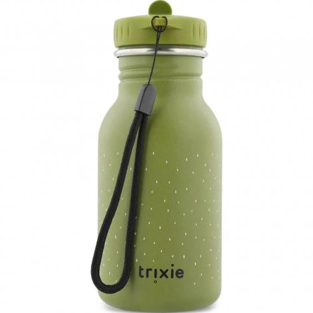 Trixie Botella Acero Mr. Dino 350ml ·* Botellas De Agua De Acero|Botellas De Agua Para El Cole·Botellas De Acero