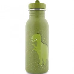 Trixie Botella Acero Mr. Dino 500ml ·* Botellas De Agua De Acero|Botellas De Agua Para El Cole·Botellas De Acero