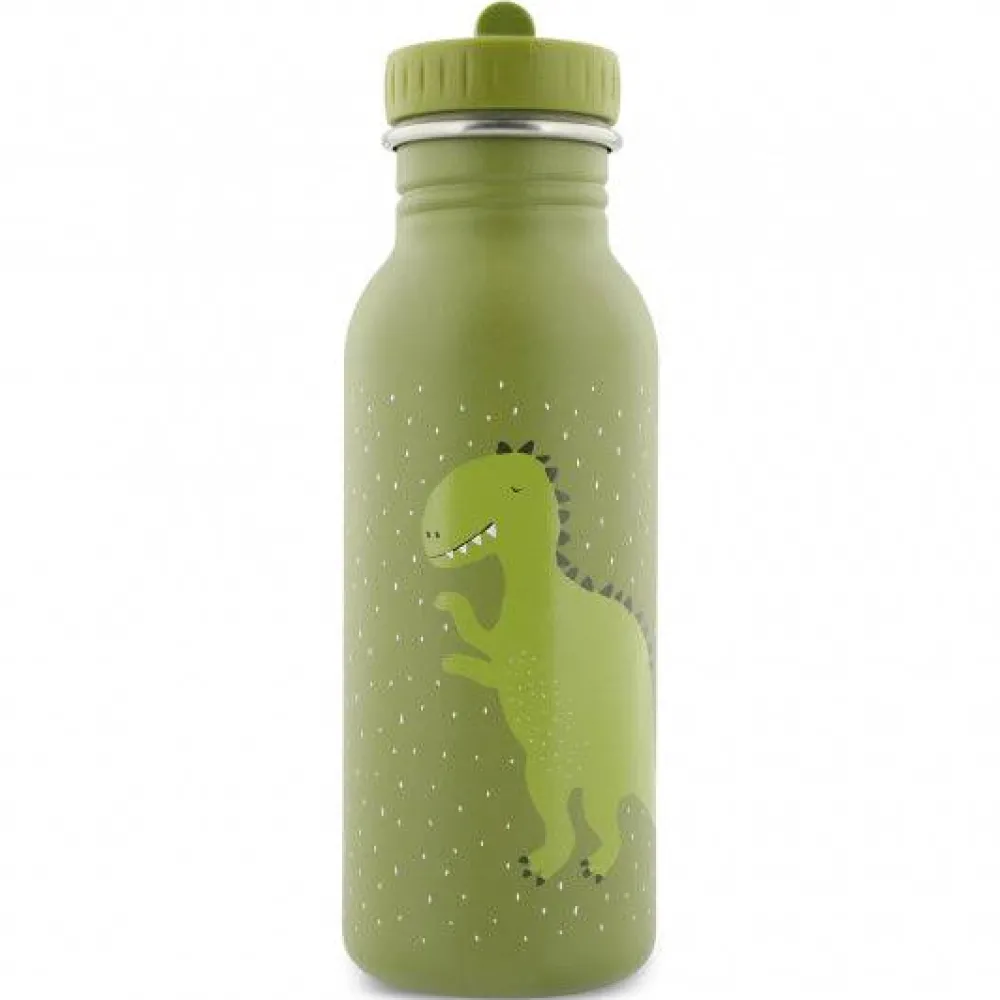 Trixie Botella Acero Mr. Dino 500ml ·* Botellas De Agua De Acero|Botellas De Agua Para El Cole·Botellas De Acero