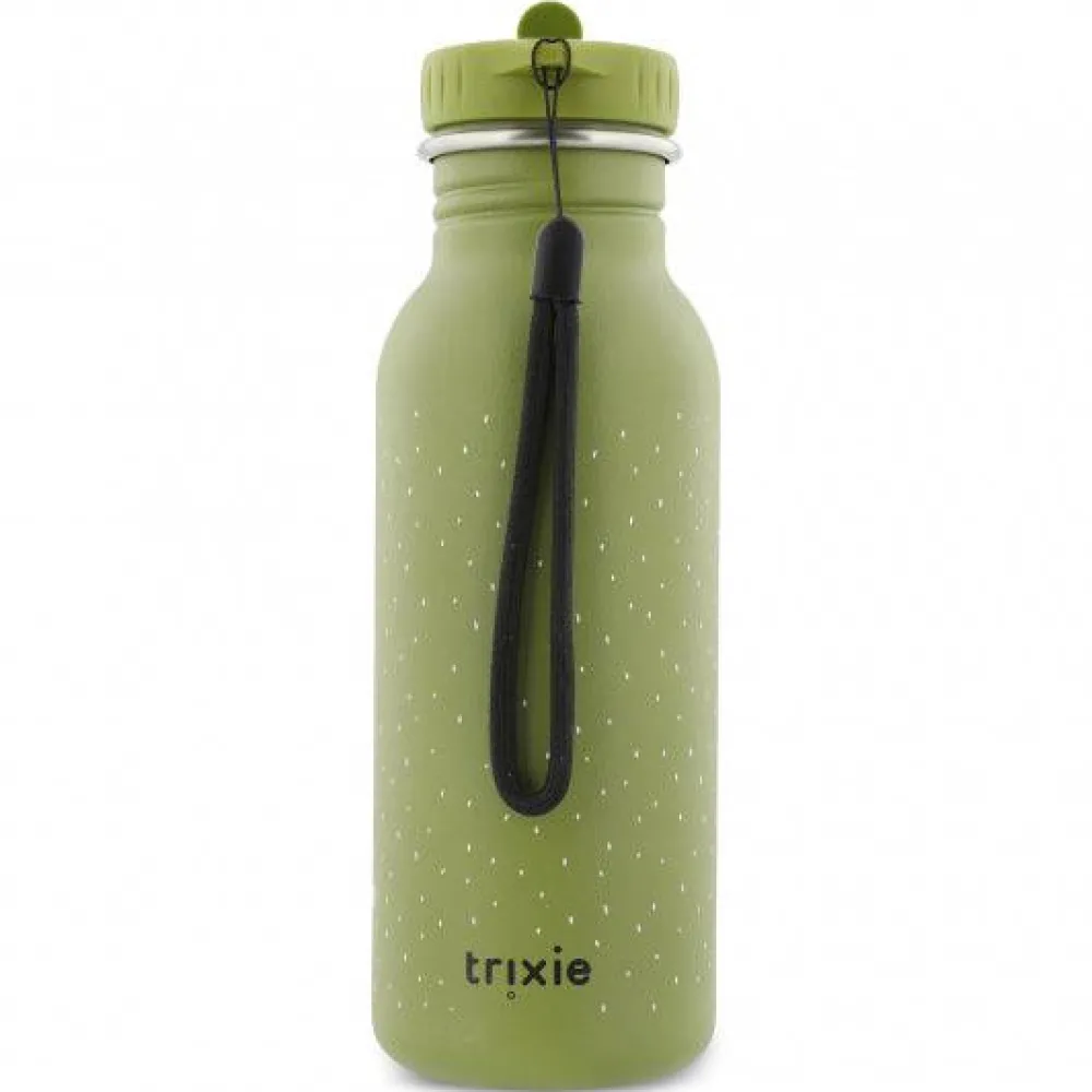 Trixie Botella Acero Mr. Dino 500ml ·* Botellas De Agua De Acero|Botellas De Agua Para El Cole·Botellas De Acero
