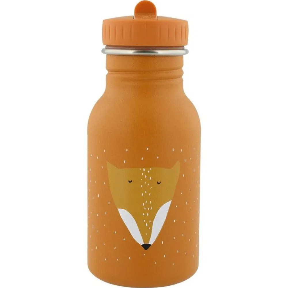 Trixie Botella Acero Mr. Fox 350ml ·* Botellas De Agua De Acero|Botellas De Agua Para El Cole·Botellas De Acero