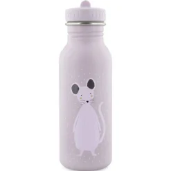 Trixie Botella Acero Mrs. Mouse 500ml ·* Botellas De Agua De Acero|Botellas De Agua Para El Cole·Botellas De Acero
