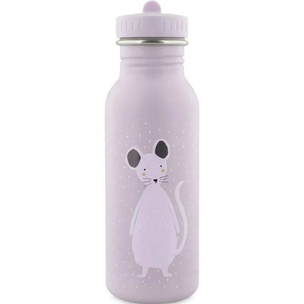 Trixie Botella Acero Mrs. Mouse 500ml ·* Botellas De Agua De Acero|Botellas De Agua Para El Cole·Botellas De Acero