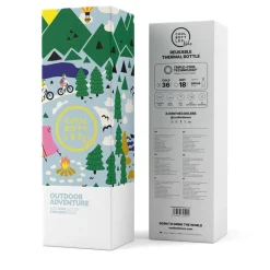 Cool Bottles Botella Acero Outdoor Adventure 500ml ·* Botellas De Agua Termo|Botellas De Agua Para El Cole·Botellas Termo