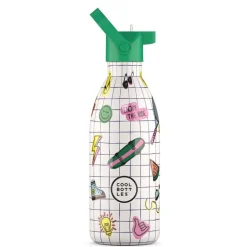 Cool Bottles Botella Acero Play Mode 500ml ·* Botellas De Agua Termo|Botellas De Agua Para El Cole·Botellas Termo