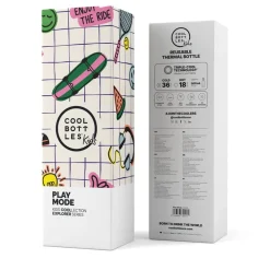 Cool Bottles Botella Acero Play Mode 500ml ·* Botellas De Agua Termo|Botellas De Agua Para El Cole·Botellas Termo