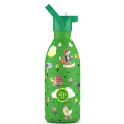 Cool Bottles Botella Acero Rolling Skaters 500ml ·* Botellas De Agua Termo|Botellas De Agua Para El Cole·Botellas Termo