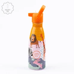 Cool Bottles Botella Acero Savannah Kingdom Park 260ml ·* Botellas De Agua Termo|Botellas De Agua Para El Cole·Botellas Termo