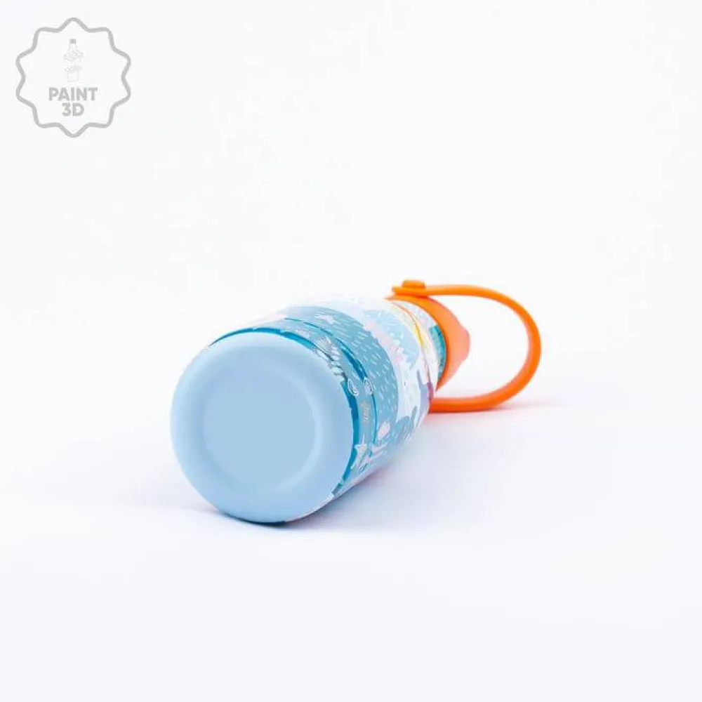 Cool Bottles Botella Acero Sea World 260ml ·* Botellas De Agua Termo|Botellas De Agua Para El Cole·Botellas Termo