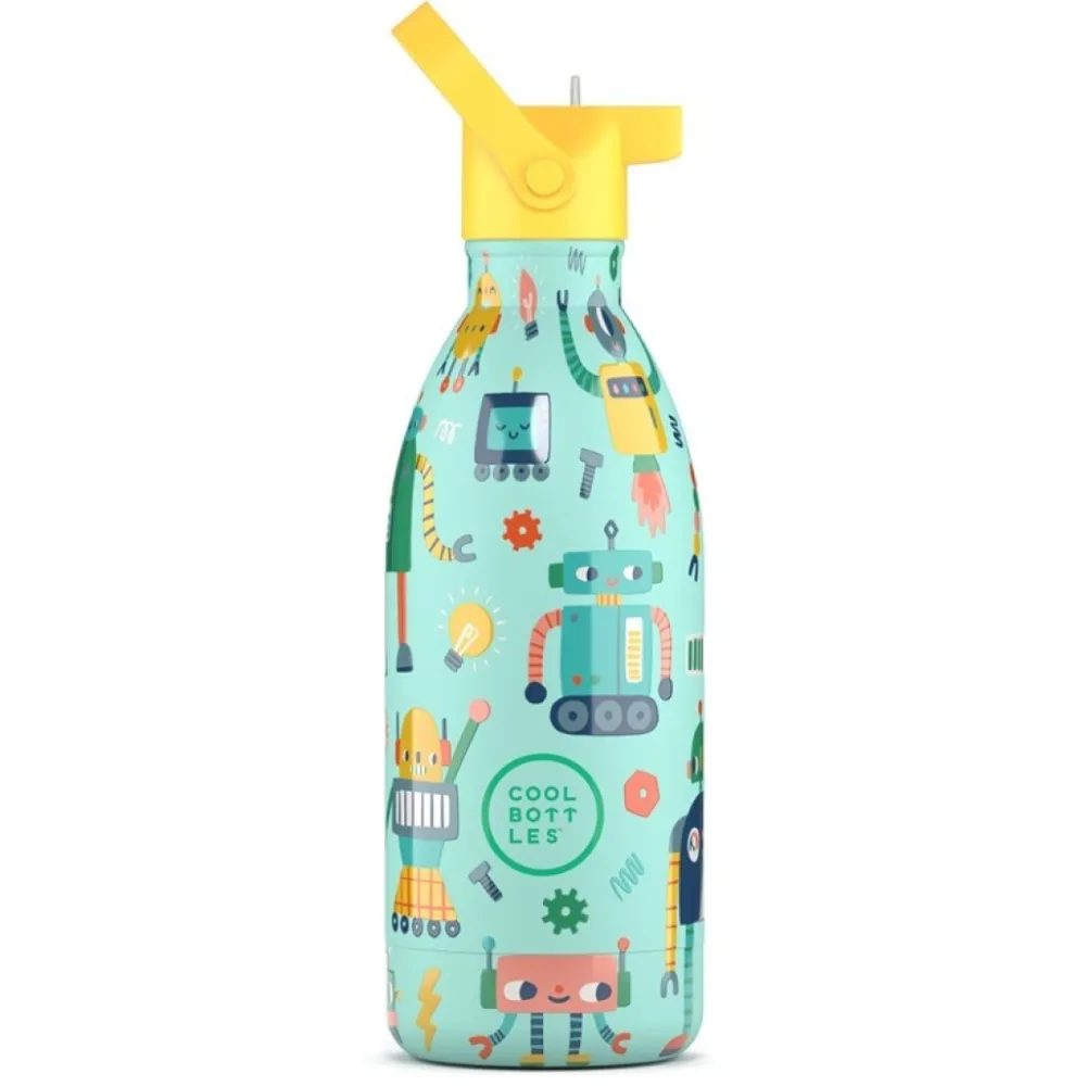 Cool Bottles Botella Acero Short Circuit 500ml ·* Botellas De Agua Termo|Botellas De Agua Para El Cole·Botellas Termo