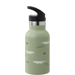 Fresk Botella Acero Térmica Cocodrilo 350ml ·* Botellas De Agua Termo|Botellas De Agua Para El Cole·Botellas Termo
