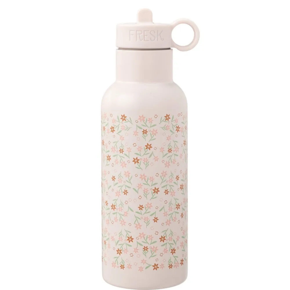 Fresk Botella Acero Térmica Flores 500ml ·* Botellas De Agua Termo|Botellas De Agua Para El Cole·Botellas Termo