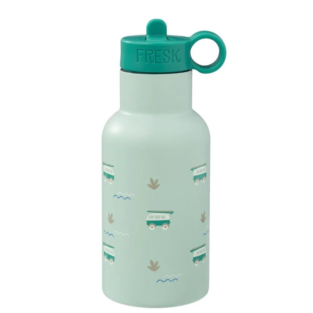 Fresk Botella Acero Térmica Surf Azul 350ml ·* Botellas De Agua Termo|Botellas De Agua Para El Cole·Botellas Termo