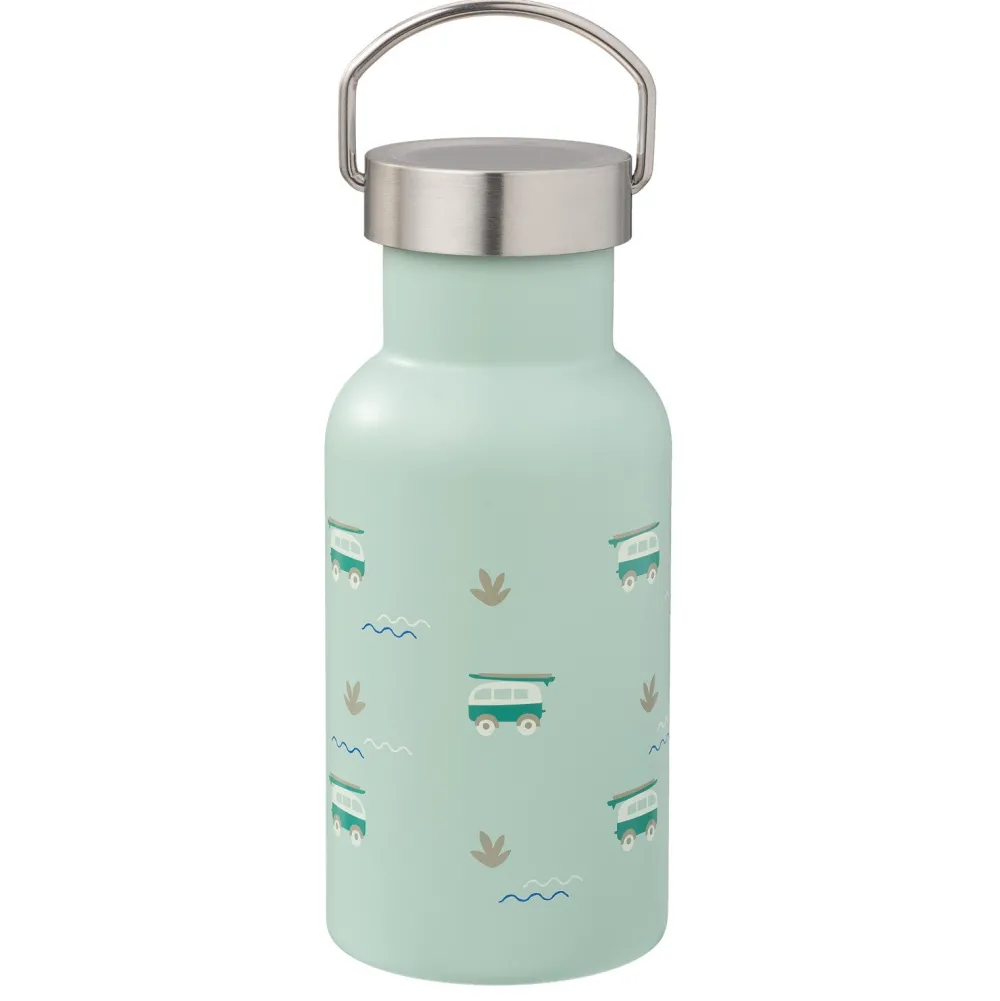 Fresk Botella Acero Térmica Surf Azul 350ml ·* Botellas De Agua Termo|Botellas De Agua Para El Cole·Botellas Termo