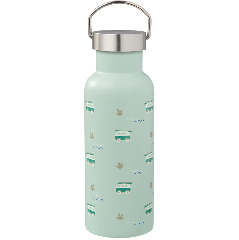 Fresk Botella Acero Térmica Surf Azul 500ml ·* Botellas De Agua Termo|Botellas De Agua Para El Cole·Botellas Termo