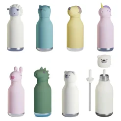 Asobu Botella Bestie Girafa 460ml ·* Botellas De Agua Termo|Botellas De Agua Para El Cole·Botellas Termo