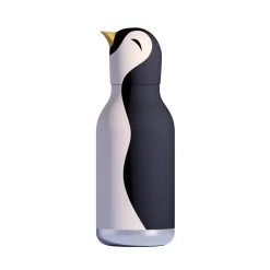 Asobu Botella Bestie Pingüino 460ml ·* Botellas De Agua Termo|Botellas De Agua Para El Cole·Botellas Termo