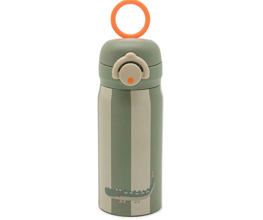 Noui Noui Botella de Acero Térmica Cocodrile* Botellas De Agua Termo|Botellas De Agua Para El Cole·Botellas Termo