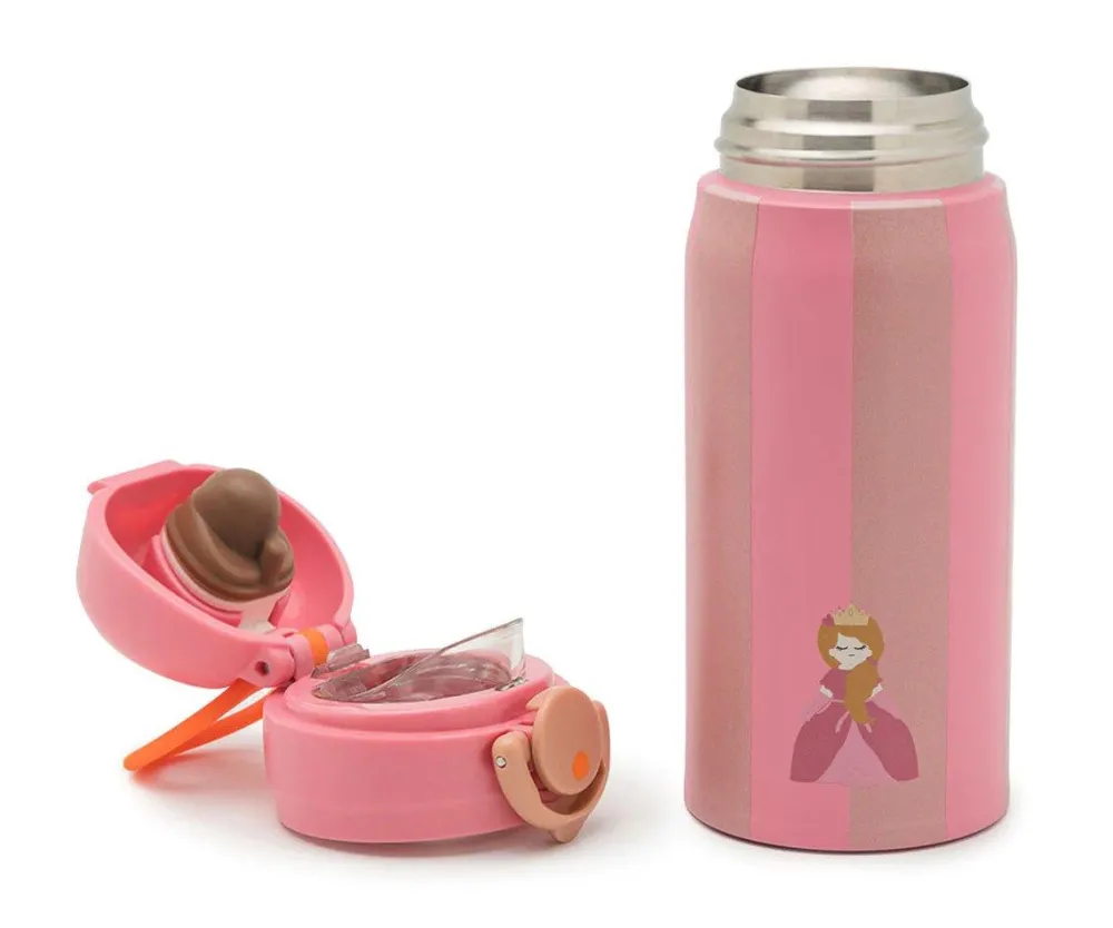 Noui Noui Botella de Acero Térmica Princess* Botellas De Agua Termo|Botellas De Agua Para El Cole·Botellas Termo