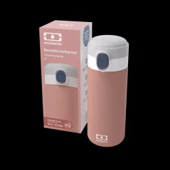 Monbento Botella de Acero Térmica Pop Pink ·* Botellas De Agua Termo|Botellas De Agua Para El Cole·Botellas Termo