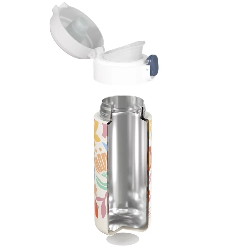 Monbento Botella de Acero Térmica Pop Paper Cut ·* Botellas De Agua Termo|Botellas De Agua Para El Cole·Botellas Termo