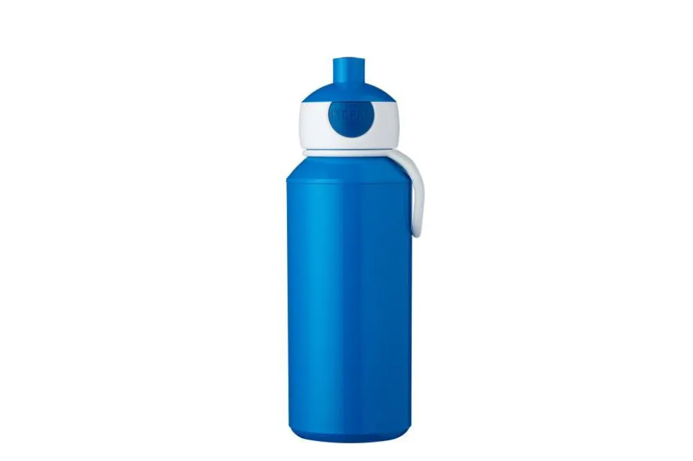 Mepal Botella Pop-up Campus 400 ml Blue ·* Botellas De Agua De Plástico|Botellas De Agua Para El Cole·Botellas De Plástico