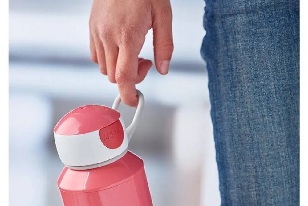 Mepal Botella Pop-up Campus 400 ml Green ·* Botellas De Agua De Plástico|Botellas De Agua Para El Cole·Botellas De Plástico