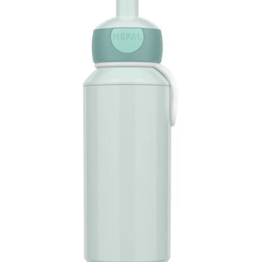 Mepal Botella Pop-up Campus 400 ml Menta Cool ·* Botellas De Agua De Plástico|Botellas De Agua Para El Cole·Botellas De Plástico
