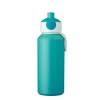 Mepal Botella Pop-up Campus 400 ml Turquoise ·* Botellas De Agua De Plástico|Botellas De Agua Para El Cole·Botellas De Plástico