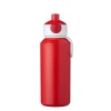 Mepal Botella Pop-up Campus 400 ml Red ·* Botellas De Agua De Plástico|Botellas De Agua Para El Cole·Botellas De Plástico