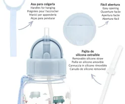 Tutete Botella Tritán City Cars* Botellas De Agua De Plástico|Botellas De Agua Para El Cole·Botellas De Plástico
