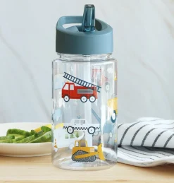 Tutete Botella Tritán Vehículos · Little Lovely Company* Botellas De Agua De Plástico|Botellas De Agua Para El Cole·Botellas De Plástico