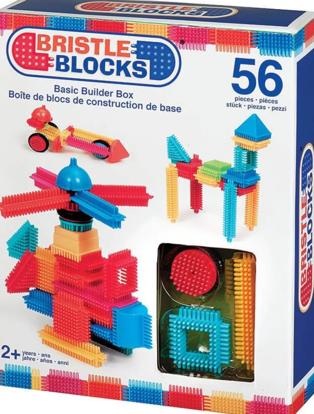 Bristle Blocks · Caja de 56 pzas.*Niños Juguetes Y Juegos Motricidad Fina