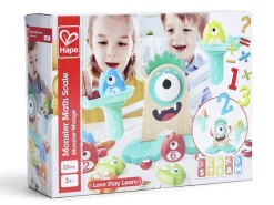 Hape Báscula Matemática Monstruosa ·*Niños Juguetes Waldorf|Juguetes Montessori