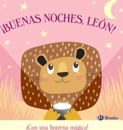 Bruño Buenas noches León* Libros Sobre Primeras Experiencias|Libros Manipulativos