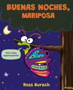 Lata de Sal Buenas noches, Mariposa* Libros Sobre Emociones|Álbumes Ilustrados Infantiles