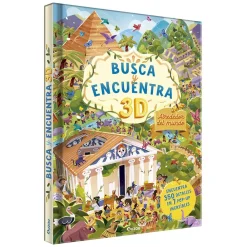 Auzou Busca y encuentra alrededor del mundo en 3d*Niños Libros Busca Y Encuentra|Juegos De Viaje