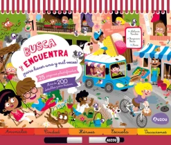 Auzou Busca y Encuentra. Para hacer una y mil veces*Niños Libros Busca Y Encuentra|Juegos De Viaje