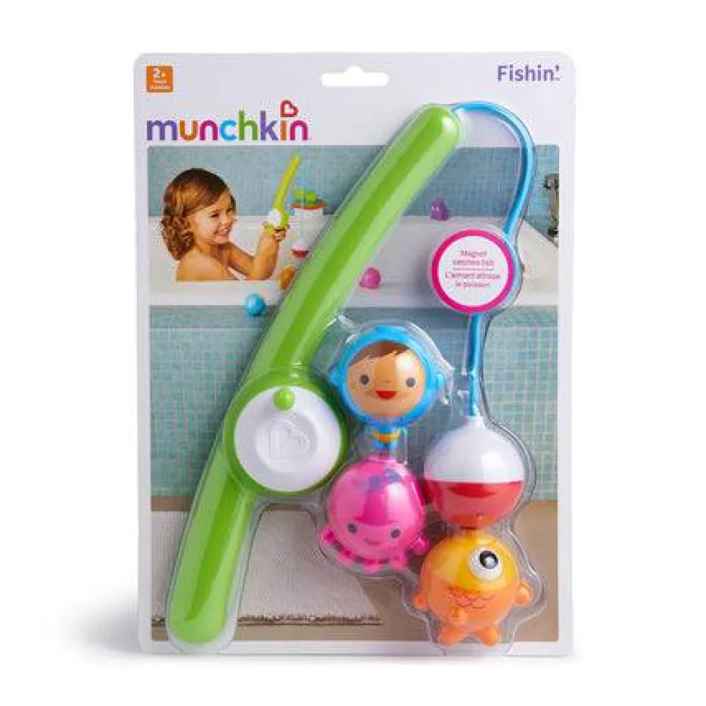Munchkin Caña de Pesca para Bañera ·*Niños Juguetes De Baño