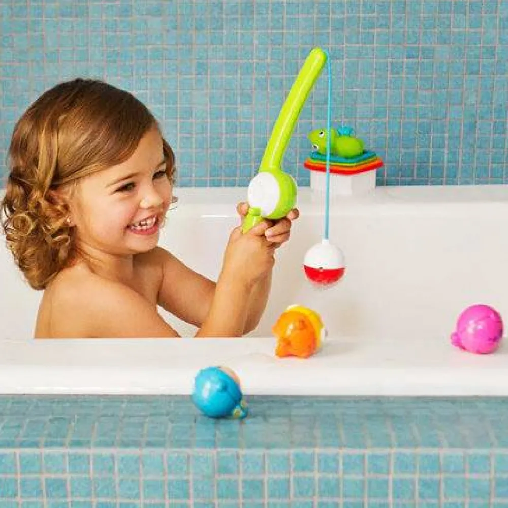 Munchkin Caña de Pesca para Bañera ·*Niños Juguetes De Baño