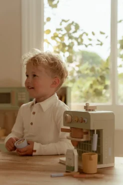 Little Dutch Cafetera Grande FSC ·*Niños Cocinas De Madera Y Accesorios Juguete|Juguetes Waldorf