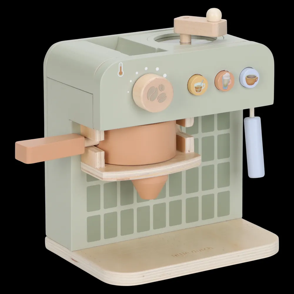 Little Dutch Cafetera Grande FSC ·*Niños Cocinas De Madera Y Accesorios Juguete|Juguetes Waldorf