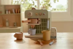 Little Dutch Cafetera Grande FSC ·*Niños Cocinas De Madera Y Accesorios Juguete|Juguetes Waldorf
