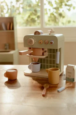 Little Dutch Cafetera Grande FSC ·*Niños Cocinas De Madera Y Accesorios Juguete|Juguetes Waldorf