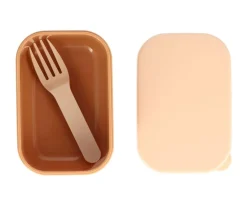 Tutete Caja Almuerzo Bento Leaves Sand* Cajas De Almuerzo Infantil·Con Compartimentos